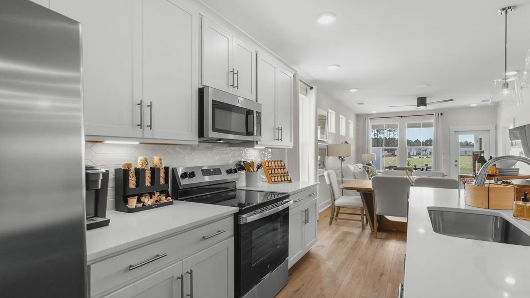 Furnished interior view inside a new home in Townes at Carolina Forest, Myrtle Beach (Image 7).