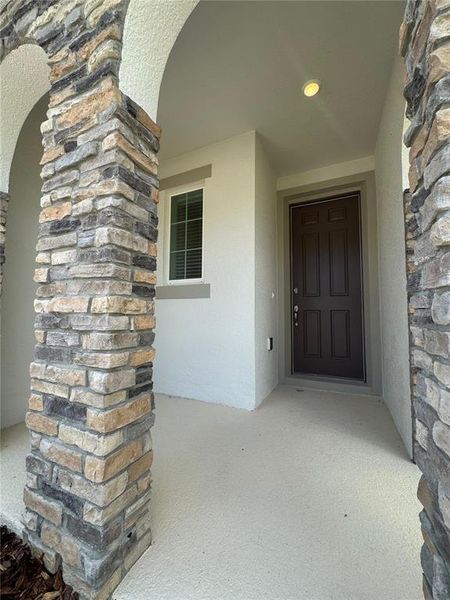 Exterior details and patio area of a home in Hills of Minneola, Minneola (Image 3). Exterior details and patio area of a home in Hills of Minneola, Minneola (Image 3).