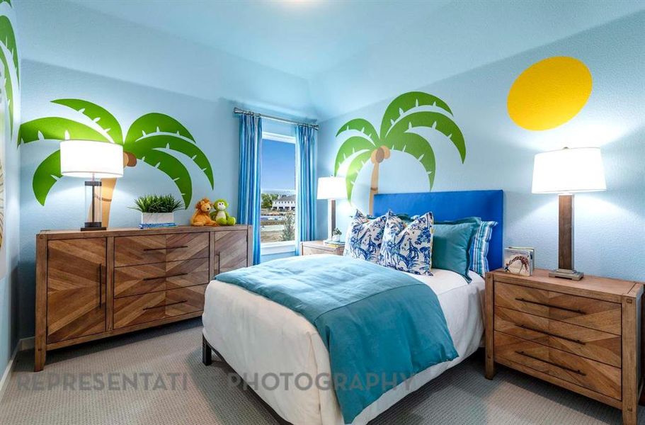 Furnished interior view inside a new home in Bel Air Village: 50ft. lots, Sherman (Image 36).