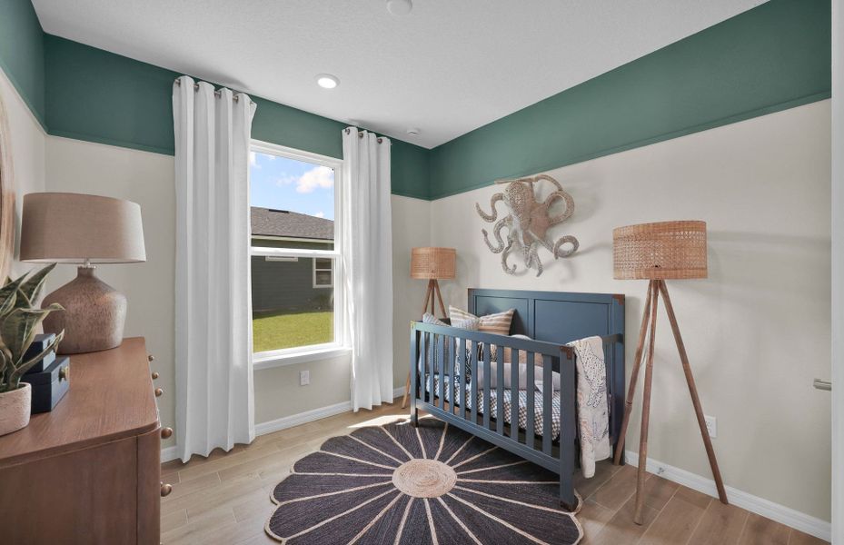 Furnished interior view inside a new home in Fiddler's Cove, Kingsland (Image 3).