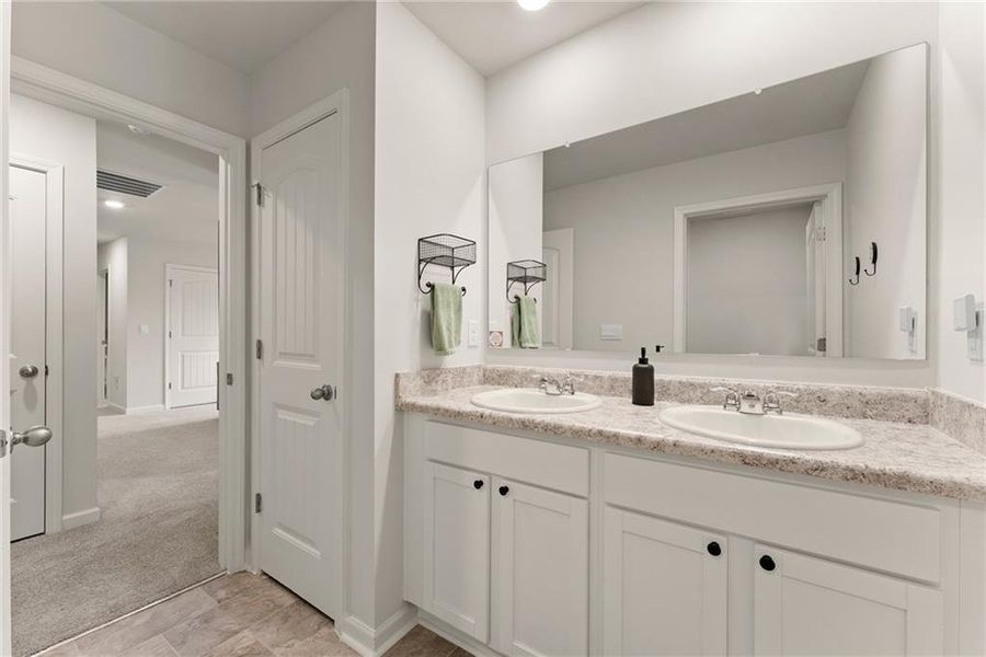 Furnished interior view inside a new home in , Dawsonville (Image 10).