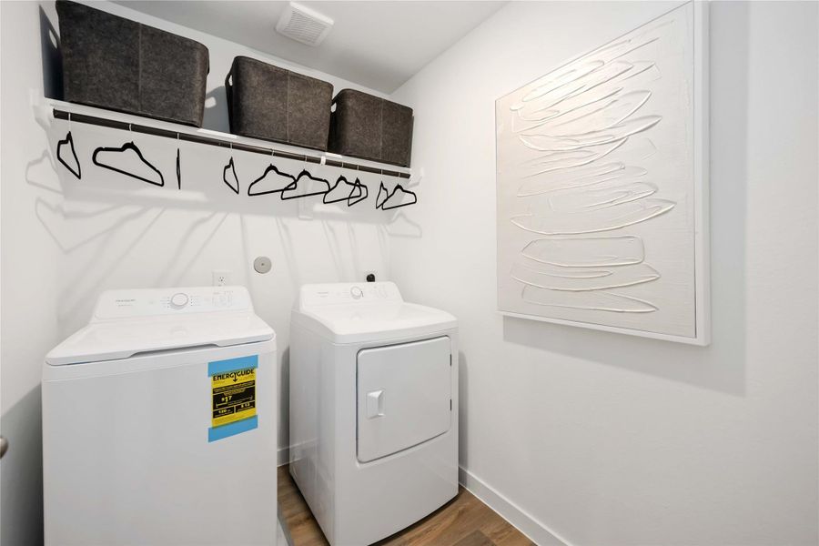 Furnished interior view inside a new home in Grand West, Houston (Image 28).