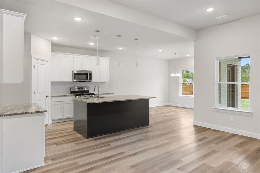 Furnished interior view inside a new home in , Fort Worth (Image 16).