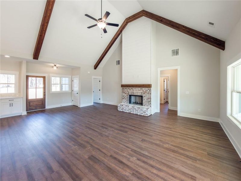Spacious, unfurnished interior of a new home in , Social Circle (Image 34).