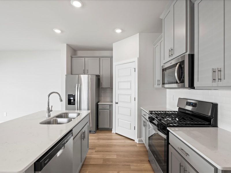 Furnished interior view inside a new home in Valentine Townes, Greer (Image 5).