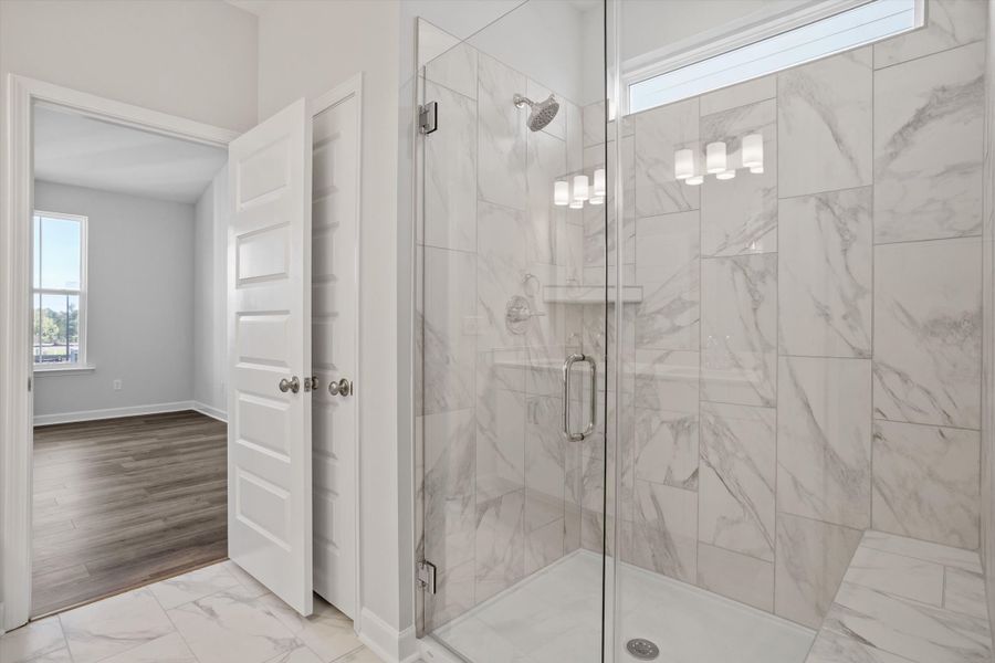 Furnished interior view inside a new home in Ovation at Sweetbrier, Durham (Image 12).