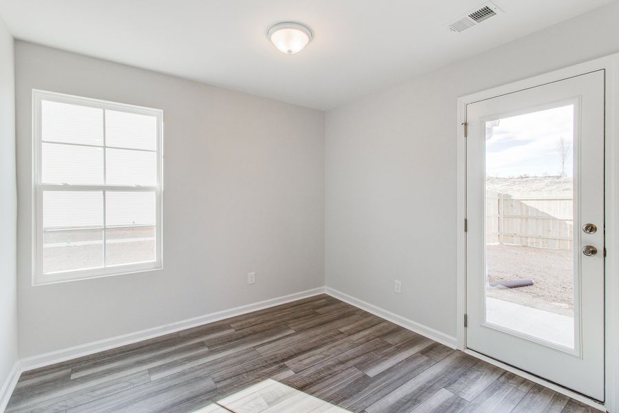 Spacious, unfurnished interior of a new home in Astoria, Columbia (Image 17). Spacious, unfurnished interior of a new home in Astoria, Columbia (Image 17).