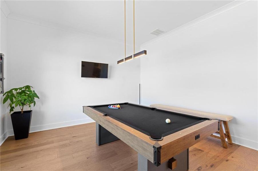 Furnished interior view inside a new home in , Marietta (Image 46).