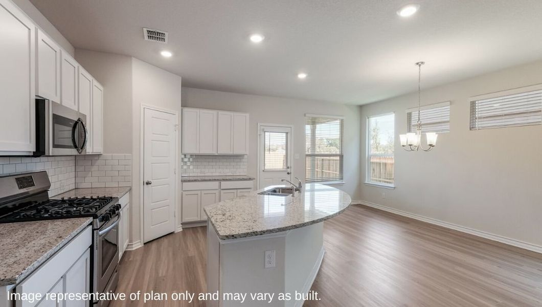 Furnished interior view inside a new home in Veranda, San Antonio (Image 5).