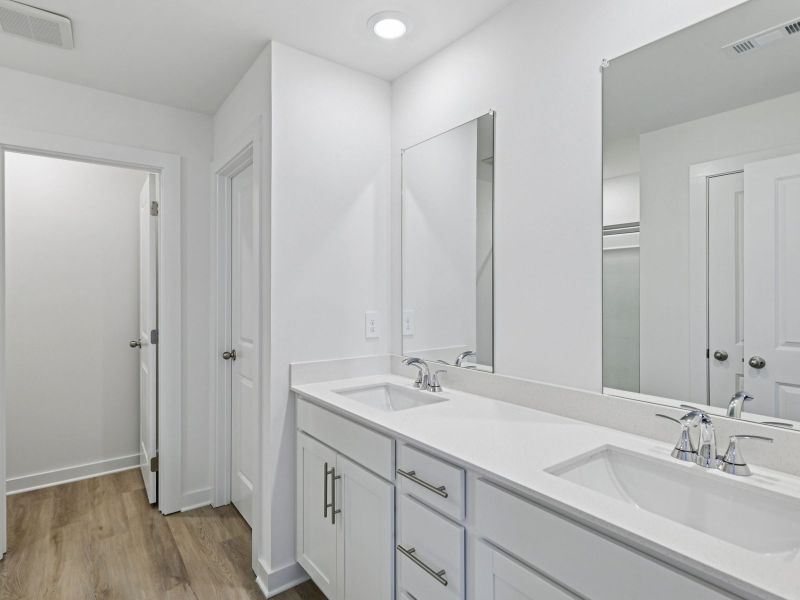 Furnished interior view inside a new home in Crestview - Ridge Series, Hermitage (Image 5).
