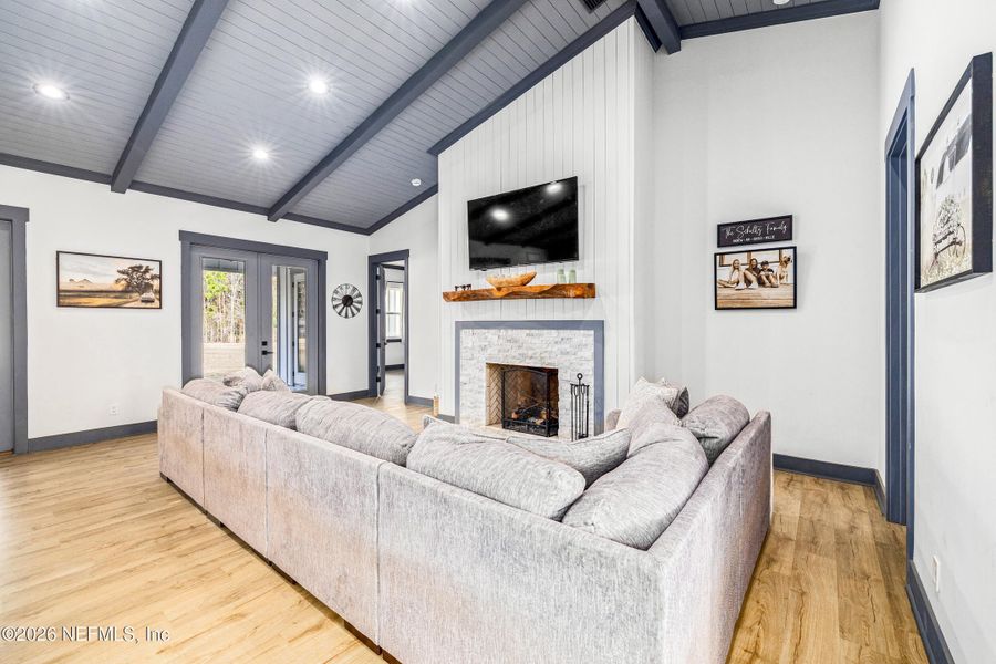 Furnished interior view inside a new home in , Jacksonville (Image 53). Furnished interior view inside a new home in , Jacksonville (Image 53).