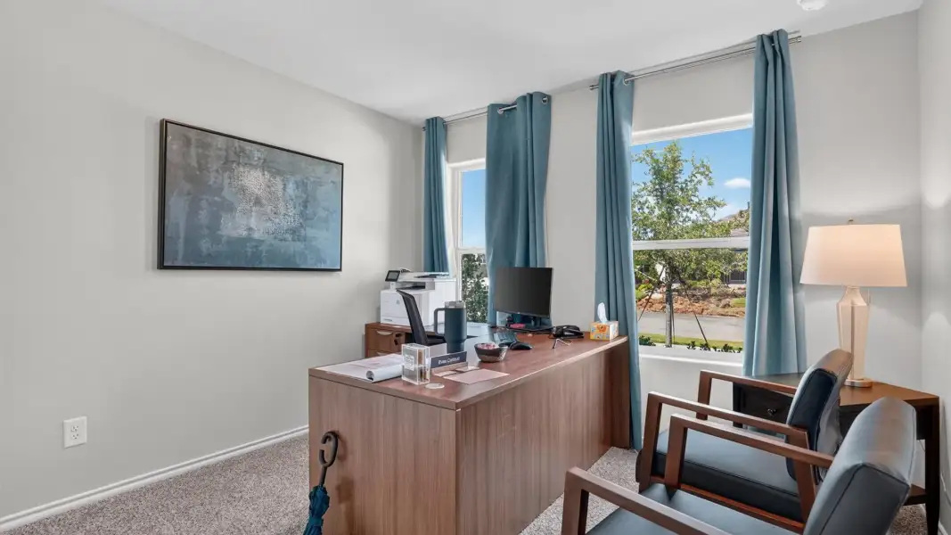 Furnished interior view inside a new home in Springhill South, Boyd (Image 11).