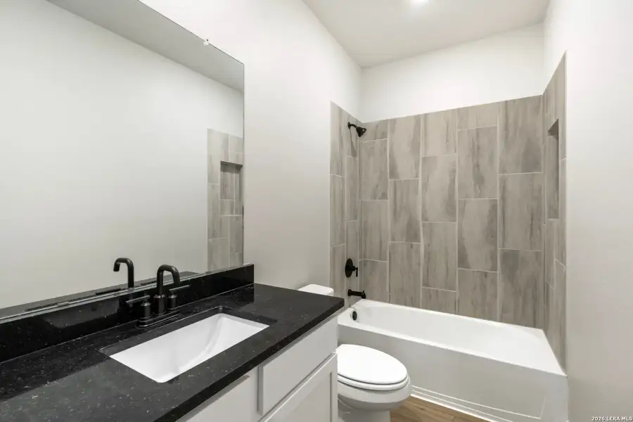 Furnished interior view inside a new home in Hightop Ridge, Converse (Image 8).