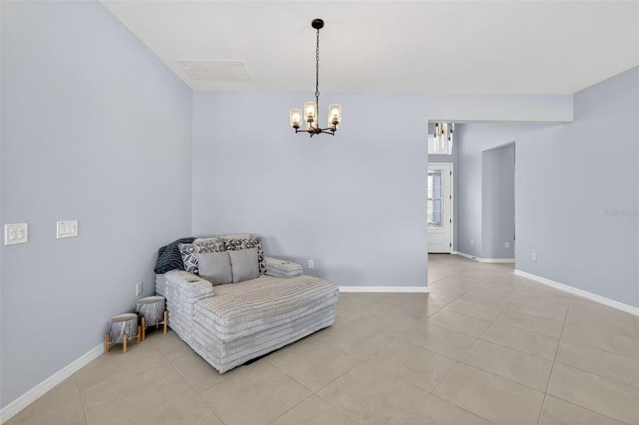 Furnished interior view inside a new home in , The Villages (Image 8).