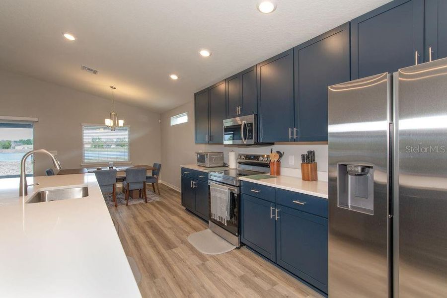 Furnished interior view inside a new home in , St. Cloud (Image 14).