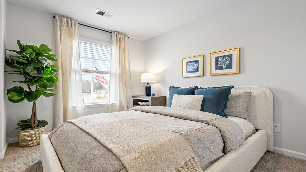Furnished interior view inside a new home in The Crossing at St. James, Goose Creek (Image 21).