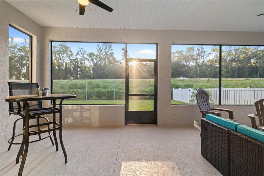 Furnished interior view inside a new home in , Ocala (Image 30).