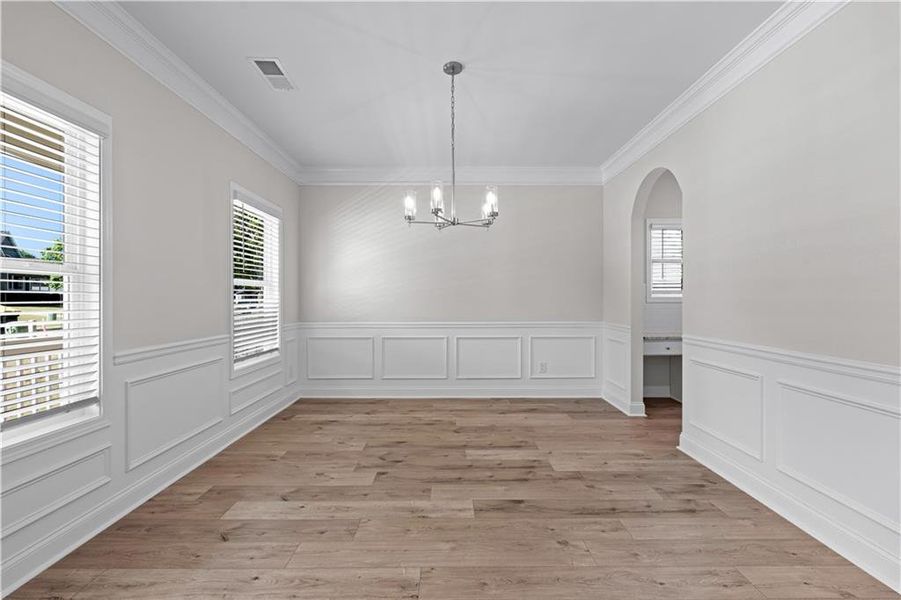 Spacious, unfurnished interior of a new home in , Newnan (Image 46).