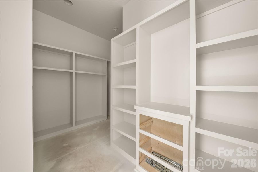 Master closet