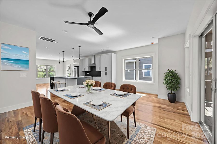 Furnished interior view inside a new home in , Asheville (Image 7). Furnished interior view inside a new home in , Asheville (Image 7).