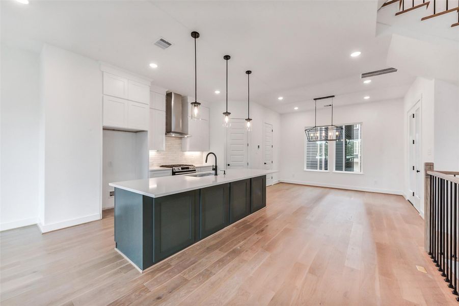 Furnished interior view inside a new home in , Houston (Image 5).