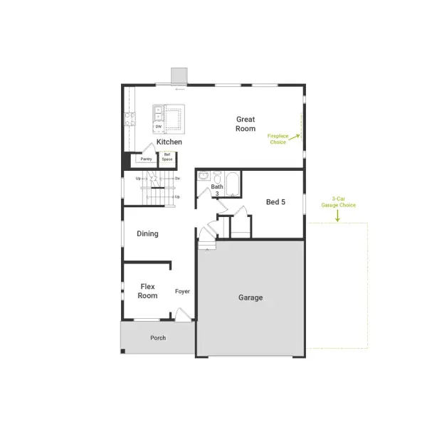 2D floor plan layout of this home in Green Valley Ranch, Aurora, CO (Image 2). 2D floor plan layout of this home in Green Valley Ranch, Aurora, CO (Image 2).