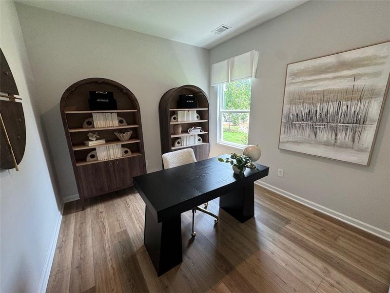 Furnished interior view inside a new home in Greene Farm, Cartersville (Image 26).