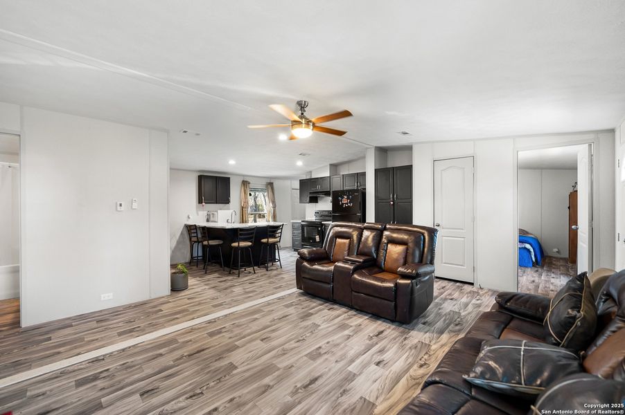 Furnished interior view inside a new home in , Elmendorf (Image 12).