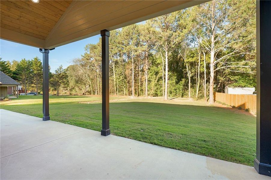 Exterior details and patio area of a home in , Calhoun (Image 3).