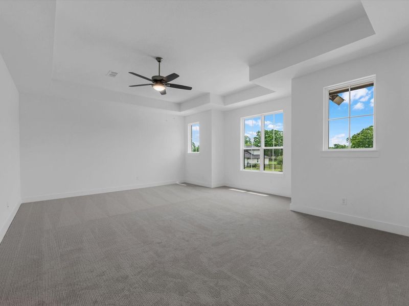 Spacious, unfurnished interior of a new home in The Estates at James Lane, Fulshear (Image 15).