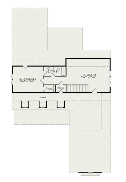 2D floor plan layout for the Arrow Wood by Homes by Dickerson in Nexton, Summerville, SC (Image 6). 2D floor plan layout for the Arrow Wood by Homes by Dickerson in Nexton, Summerville, SC (Image 6).