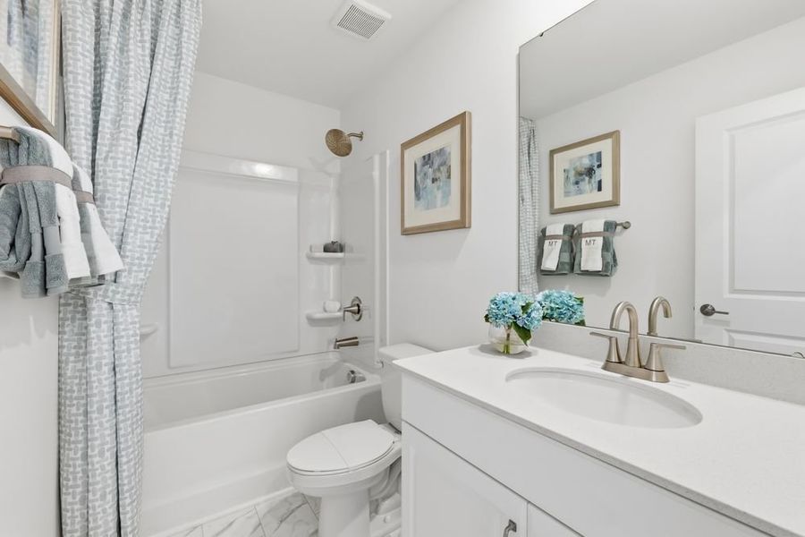 Furnished interior view inside a new home in Fincastle Glen, Shelby (Image 16).