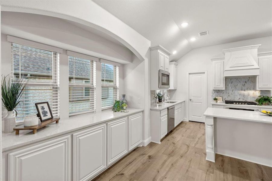 Furnished interior view inside a new home in , Little Elm (Image 6). Furnished interior view inside a new home in , Little Elm (Image 6).