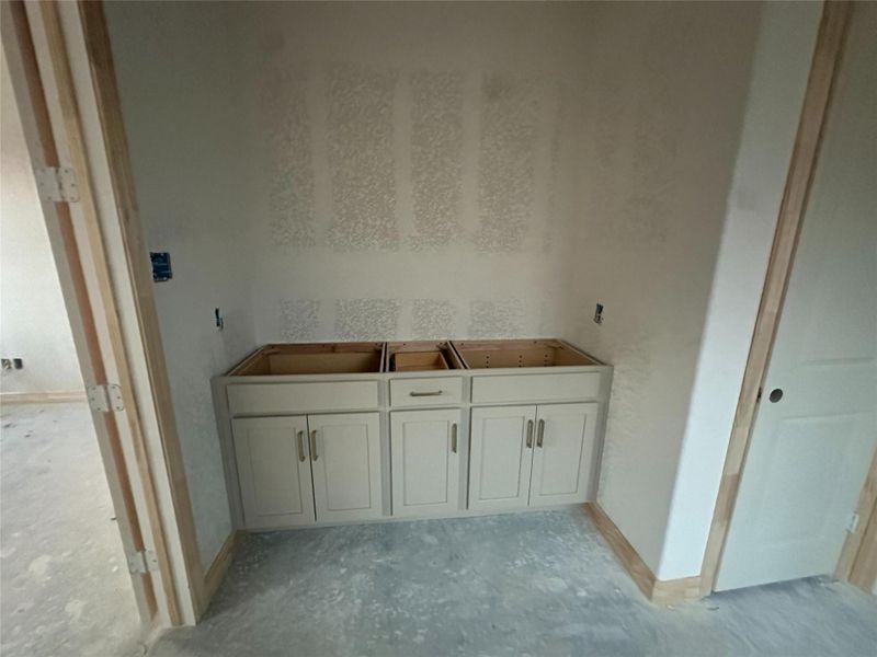 Actual progress of your home.