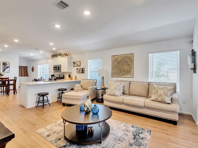 Furnished interior view inside a new home in Tavola: Gulf Coast Collection, New Caney (Image 11).