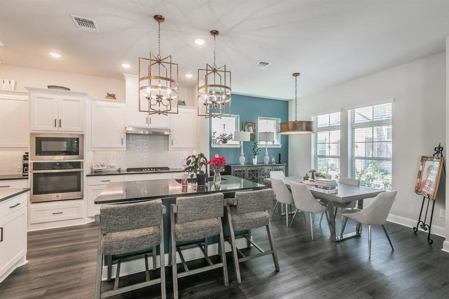 Furnished interior view inside a new home in , Arlington (Image 7).