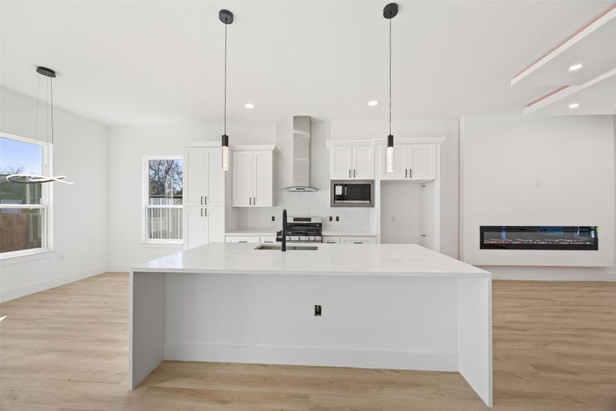 Furnished interior view inside a new home in , Richmond (Image 7).