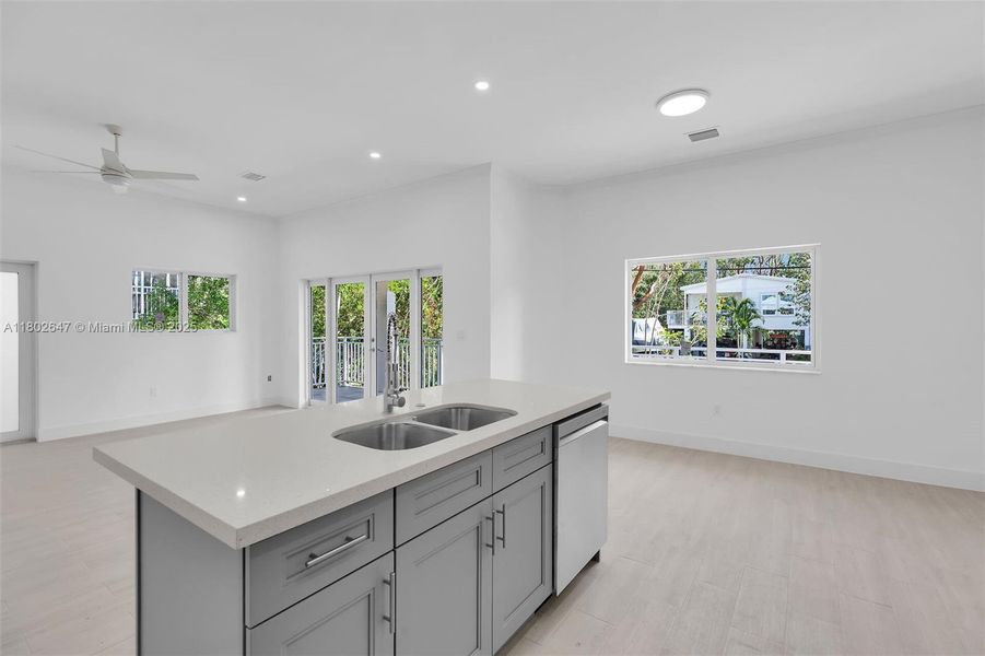 Furnished interior view inside a new home in , Key Largo (Image 16). Furnished interior view inside a new home in , Key Largo (Image 16).