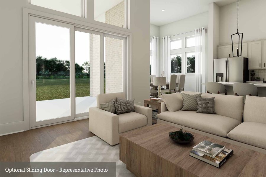 The Liam - Optional Sliding Door The Liam - Optional Sliding Door