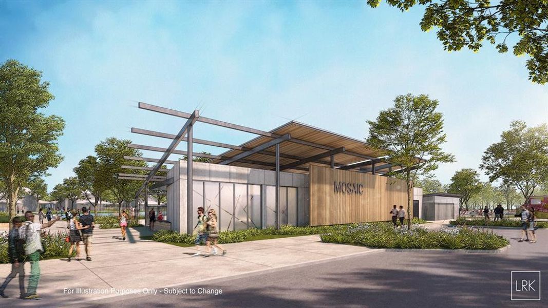 Front exterior of a new home in Mosaic: 40ft. lots, Celina, TX, highlighting curb appeal (Image 19).