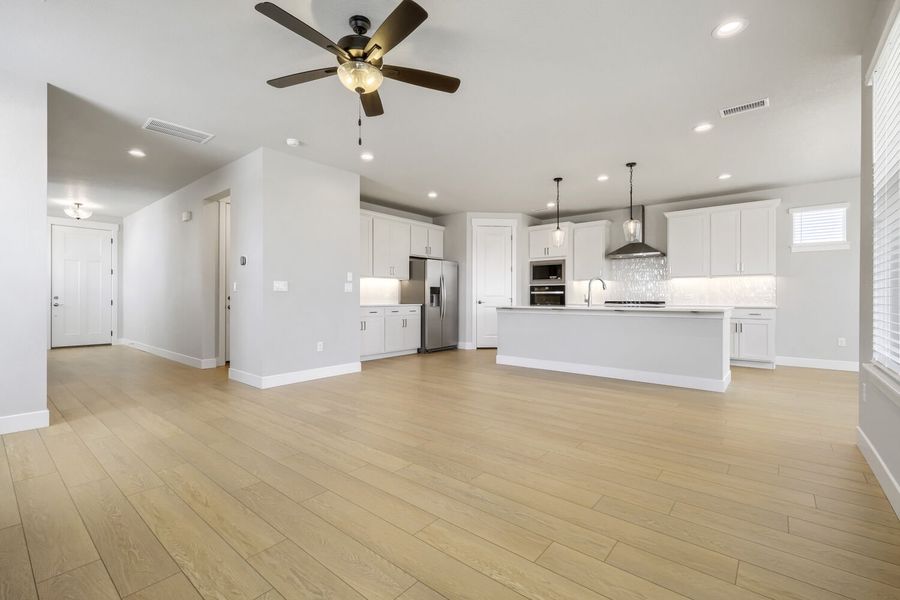 8003 Manor - Living Area