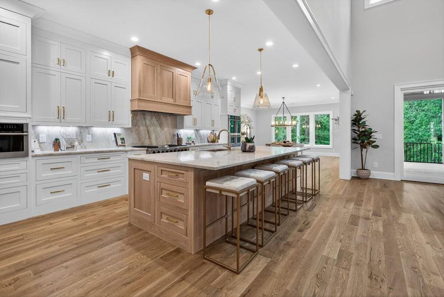 Furnished interior view inside a new home in , Newnan (Image 13).