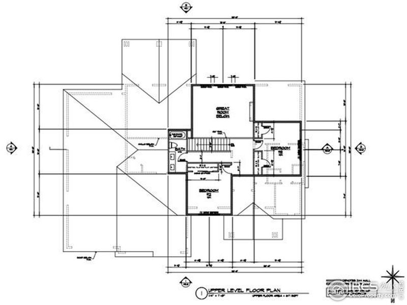 Upper-Level Floor Plan