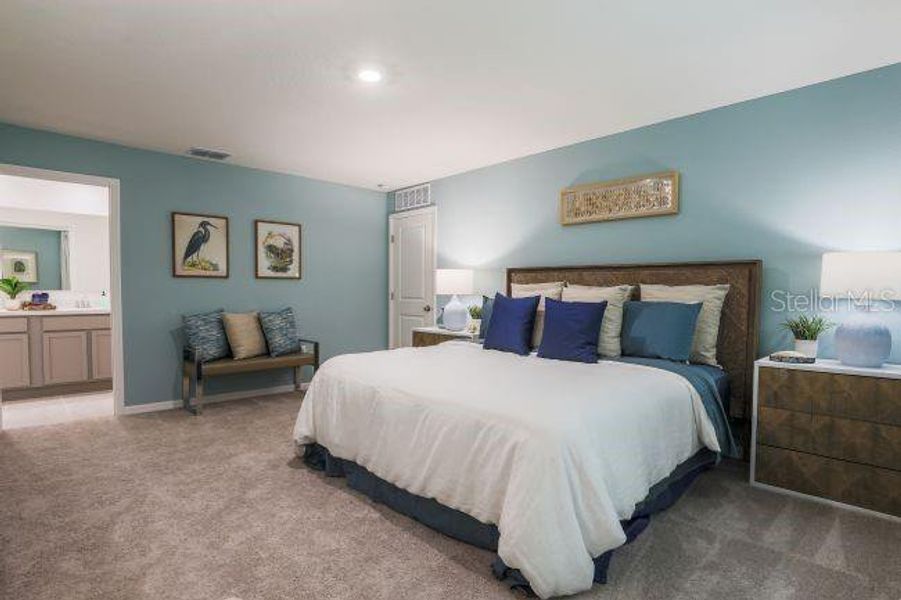Furnished interior view inside a new home in , Debary (Image 12). Furnished interior view inside a new home in , Debary (Image 12).