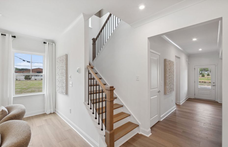 Furnished interior view inside a new home in Hamilton Place, Cartersville (Image 38).