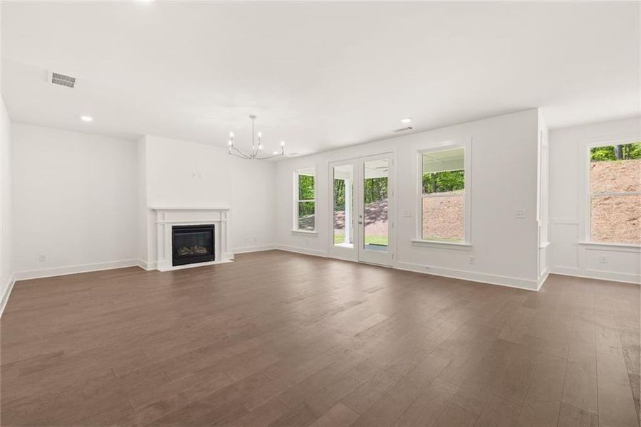 Spacious, unfurnished interior of a new home in , Gainesville (Image 60).