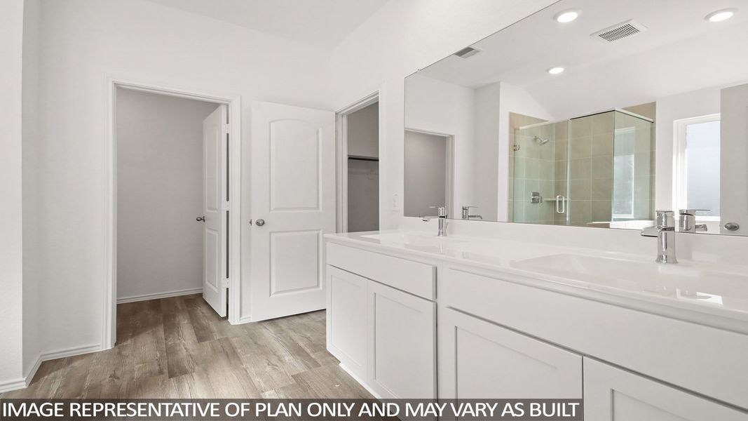 Furnished interior view inside a new home in Williams Reserve East, Conroe (Image 8).