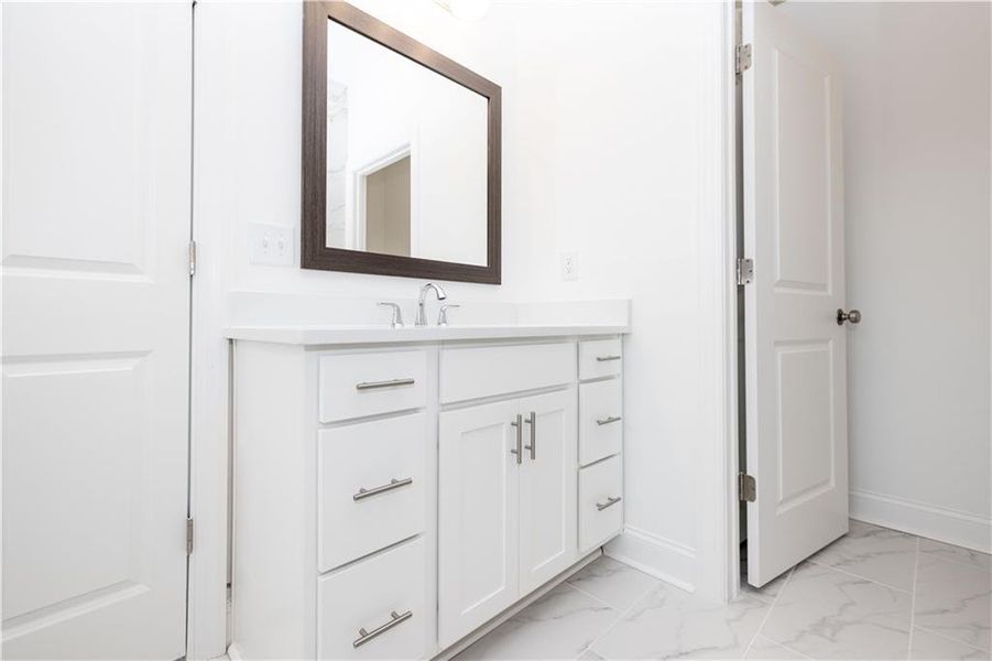 Furnished interior view inside a new home in Millcroft Townhomes, Buford (Image 9).