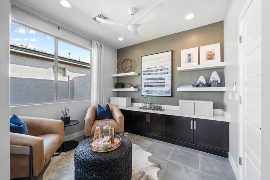 Furnished interior view inside a new home in Meridian, Queen Creek (Image 9).