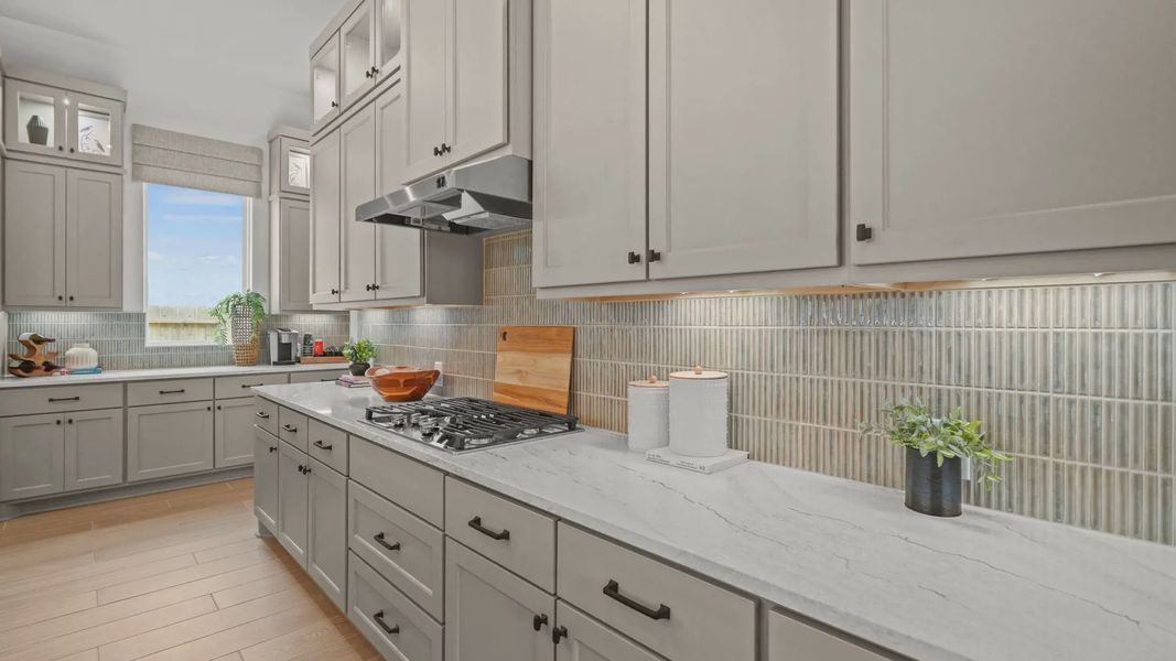 Furnished interior view inside a new home in Grange, Katy (Image 17).